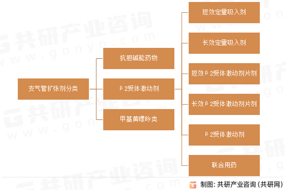 支气管扩张剂分类