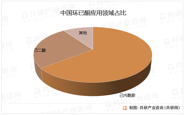 中国环已酮应用领域占比