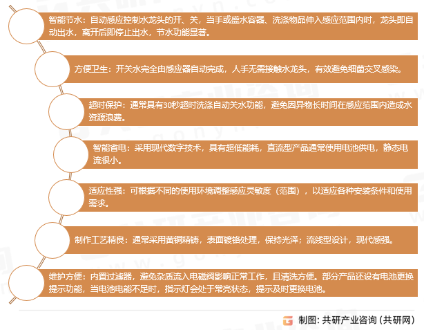 智能水龙头主要特点