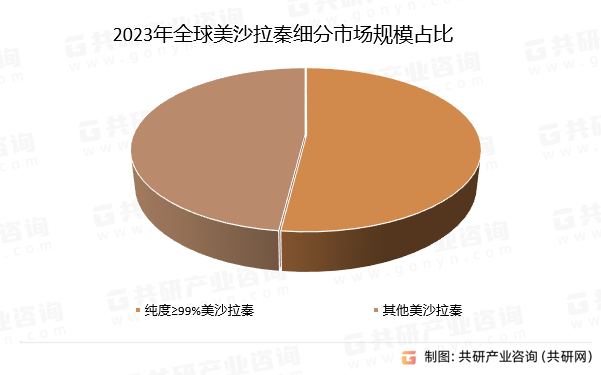 2023年全球美沙拉秦细分市场规模占比