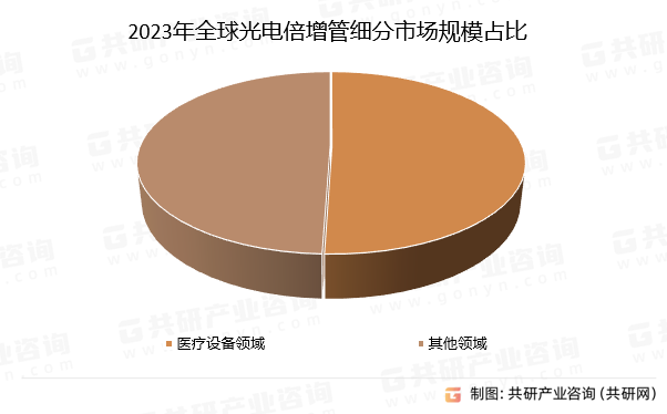 2023年全球光电倍增管细分市场规模占比