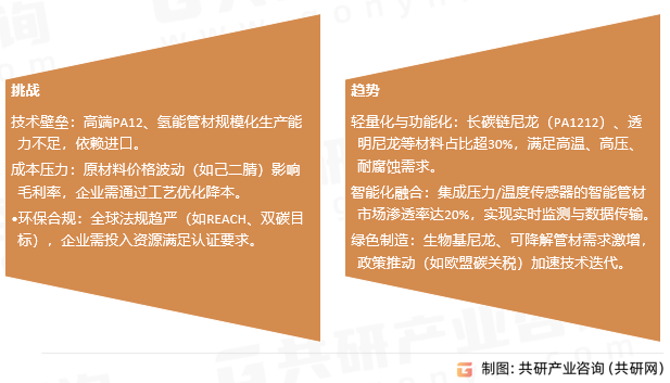 尼龙管市场趋势与挑战