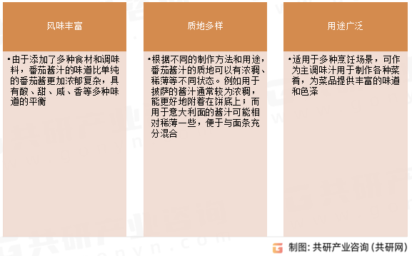 番茄酱汁特点