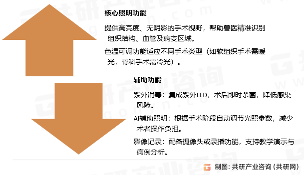 兽医手术灯功能与作用