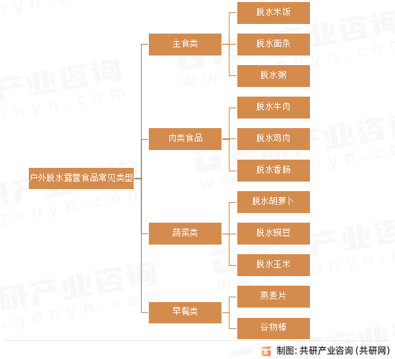 户外脱水露营食品常见类型