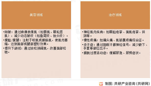 肉毒素医学应用