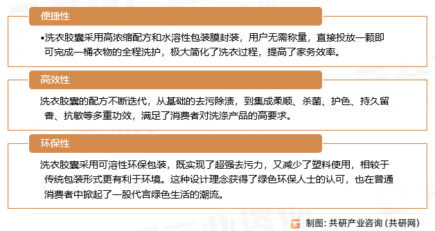 洗衣粉胶囊产品特性与优势