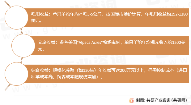 羊驼养殖经济效益