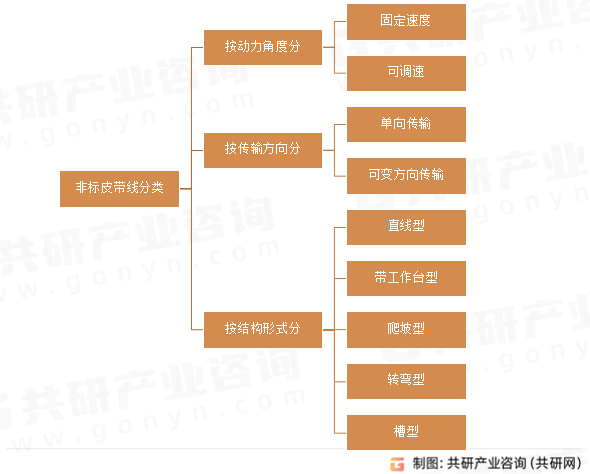 非标皮带线分类