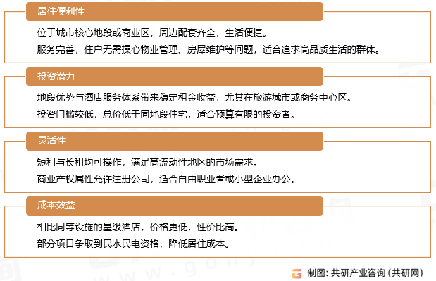 酒店式公寓优势