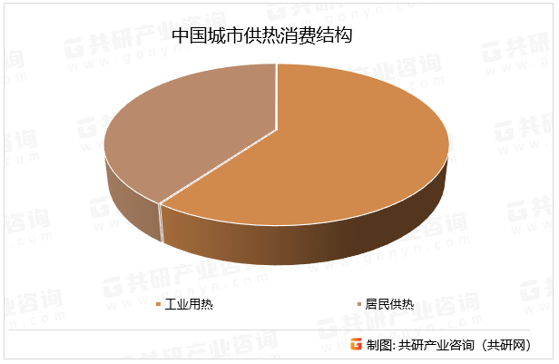 中国城市供热消费结构
