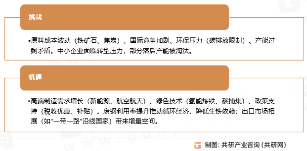 粗钢市场挑战和机遇