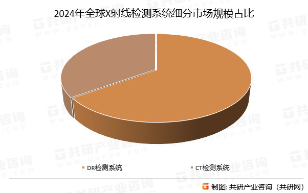2024年全球X射线检测系统细分市场规模占比