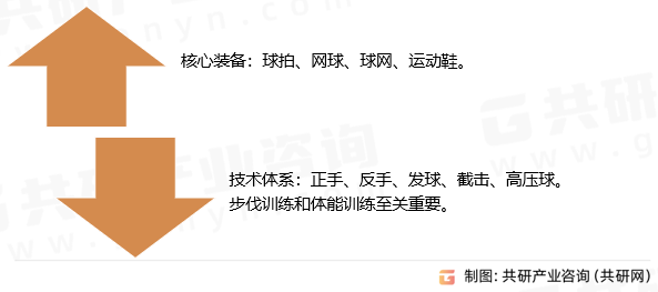 网球装备特征与技术要点