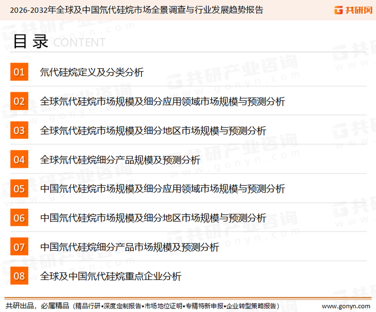 为确保氘代硅烷行业数据精准性以及内容的可参考价值，共研产业研究院团队通过上市公司年报、厂家调研、经销商座谈、专家验证等多渠道开展数据采集工作，并运用共研自主建立的产业分析模型，结合市场、行业和厂商进行深度剖析，能够反映当前市场现状、热点、动态及未来趋势，使从业者能够从多种维度、多个侧面综合了解当前氘代硅烷行业的发展态势。