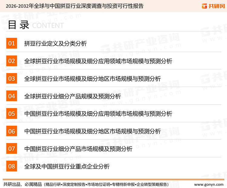 为确保拼豆行业数据精准性以及内容的可参考价值，共研产业研究院团队通过上市公司年报、厂家调研、经销商座谈、专家验证等多渠道开展数据采集工作，并运用共研自主建立的产业分析模型，结合市场、行业和厂商进行深度剖析，能够反映当前市场现状、热点、动态及未来趋势，使从业者能够从多种维度、多个侧面综合了解当前拼豆行业的发展态势。