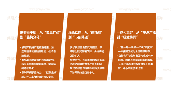 烧碱行业市场发展趋势