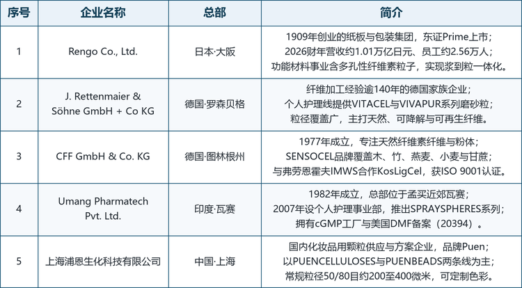 注：梯队按企业业务结构、原料一体化程度与产品定位划分，用于展示竞争结构，不代表企业综合实力排序，也不构成对任何企业市场地位的认定。